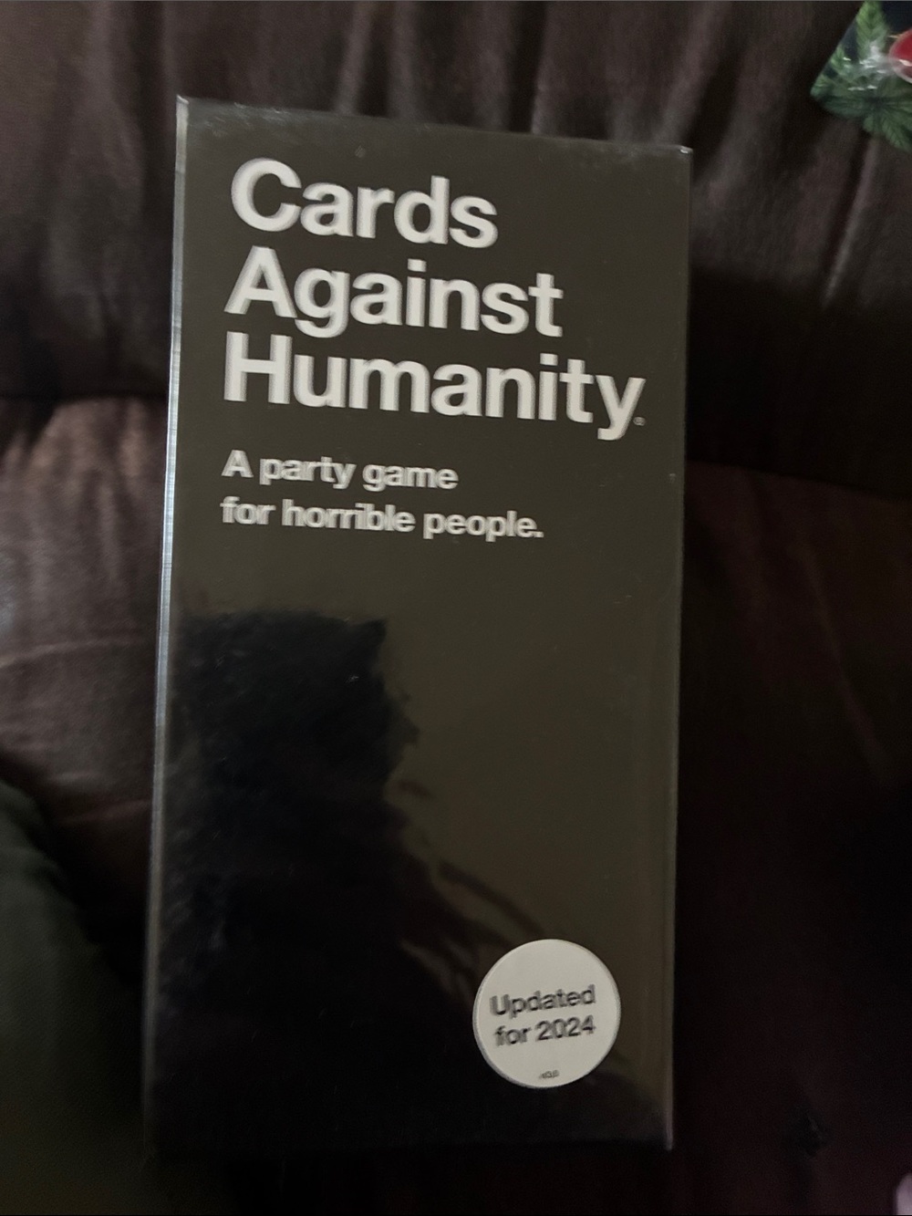 Cards Against Humanity Party Card Game — Black Edition